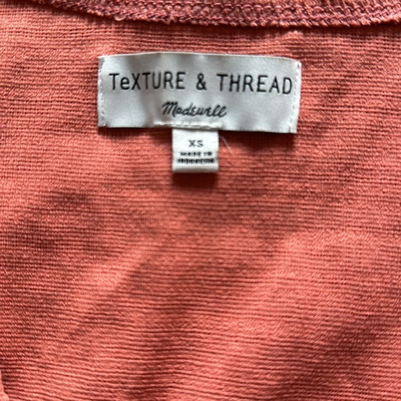 Madewell Tecture and Thread Wrap Tank - Picture 3 of 3